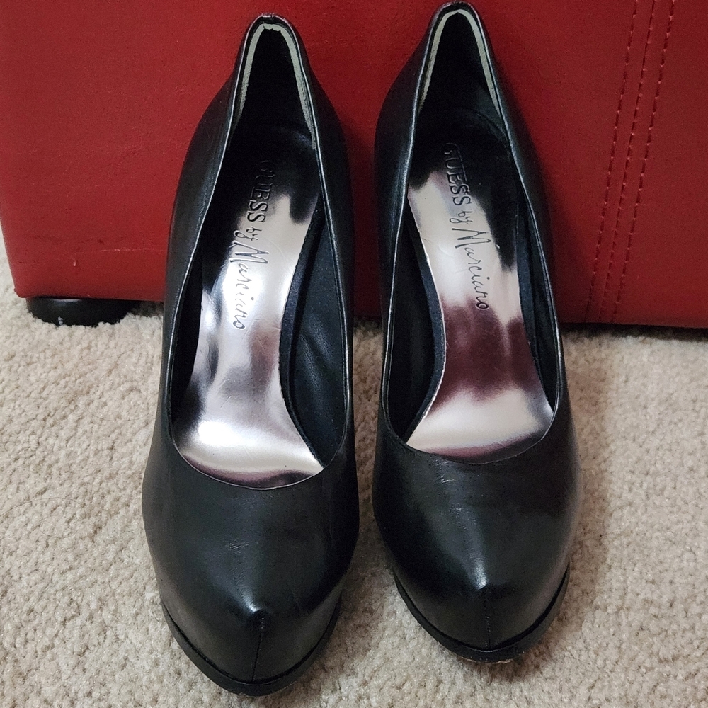 Guess by Marciano Black Stiletto Heels